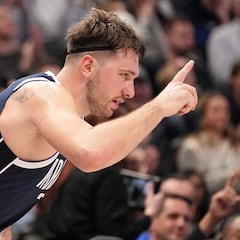 Susto de Wembanyama, lección de Doncic