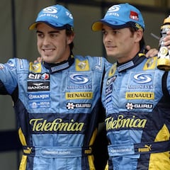 Alonso se fija en Fisichella: se fue a Ferrari en mitad de temporada