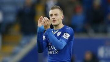 El Real Madrid sigue a Vardy, goleador de la Premier