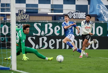 Nico Paz, error y lágrimas