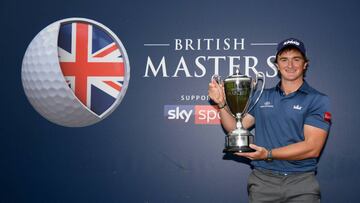 Paul Dunne sube 104 puestos tras ganar el Masters Británico