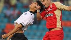 Barral impone su ley, y el Sporting, su dominio total