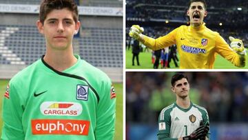 Courtois: de sus inicios como lateral a aspirante a la portería del Real Madrid