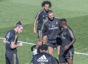 Gareth Bale, Marcelo, Benzema y Vinicius 
