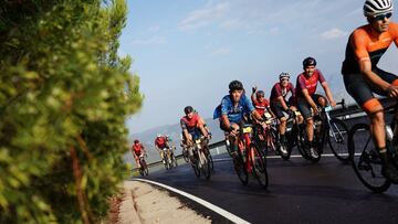 Unos 3.000 ciclistas disfrutan la Gran Fondo Alberto Contador