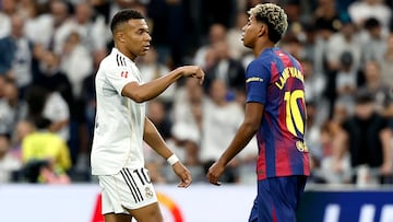 Spanish soccer’s big two face off at the Santiago Bernabéu, with Kylian Mbappé and Lamine Yamal going head-to-head for the first time this season.