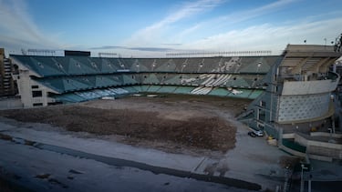 Obras en el Benito Villamarín,
