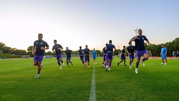 Entrenamiento del Unión Malacitana.