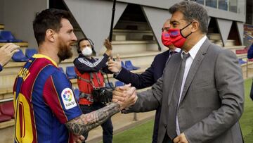 OK de Messi a Laporta: hará un contrato de dos años