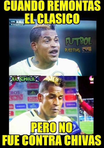 América perdía 0-3 en 25 minutos, pero en la segunda mitad revivió el verbo 'Cruzazulear' y le pegó 3-4 a La Máquina, ¡Los memes están imperdibles!