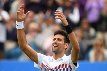Djokovic through to semi-finals at Eastbourne