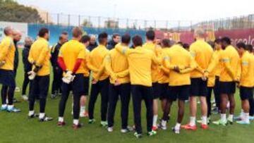 Tito ha transmitido a su plantilla que hay que cerrar la Liga este mismo fin de semana.