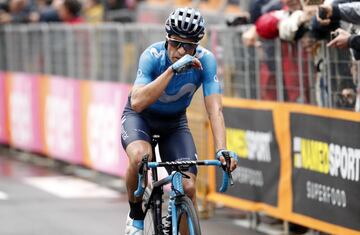 Giulio Ciccone del Trek-Segafredo fue el ganador de la etapa entre Lovere y Ponte di Legno. Richard Carapaz se mantiene como líder de la general.