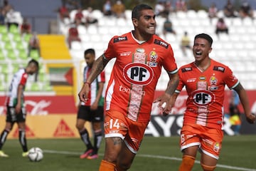 Sebastián Varas (Cobresal), con un 31,3 % de efectividad, con 5 goles de un total de 16 tiros.