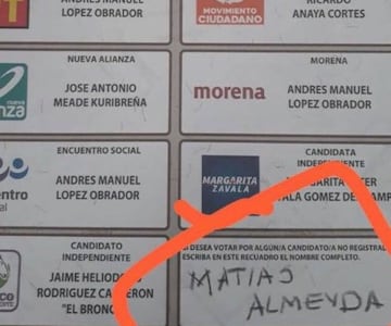 El futbol no quedó de lado durante la elección presidencial