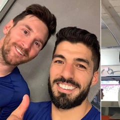 El piropo de Messi a su mujer y a la de Suárez tras el 2-0 del Barça al Atleti
