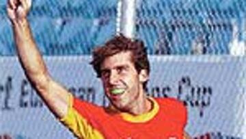 Edu Tubau marcó dos tantos.