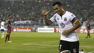 Esteban Paredes valoró su récord personal en Copa Libertadores.
