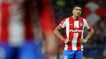 Su&aacute;rez en el Atl&eacute;tico-City.