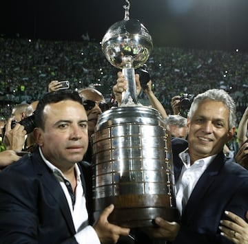 Reinaldo Rueda, el tercer técnico colombiano en ganar la Libertadores. Luego de Francisco Maturana y Luis Fernando Montoya.