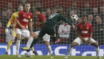 El golazo de Modric en Old Trafford en 2013 sirvi&oacute; para ganar al United en M&aacute;nchester.