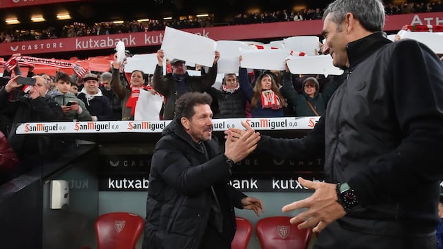 Valverde-Simeone, el duelo en los banquillos que es un clásico