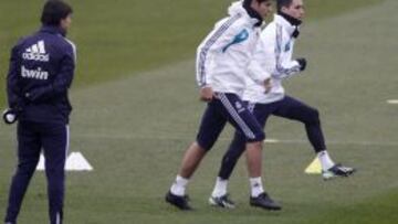 Morata y Callejón, en un entreno. Entre ambos han dejado casi 30 millones en el Real Madrid con sus ventas.