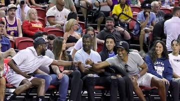 The Summer League has been attracting plenty of attention with some of the new generation of players on display in front of some famous faces in Las Vegas.