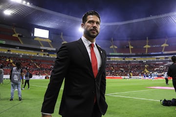     Benjamin Mora head coach of Atlas during the game Atlas vs Mazatlan FC, corresponding to Round 13 of the Torneo Apertura 2023 of the Liga BBVA MX, at Jalisco Stadium, on October 20, 2023. 

<br><br>

 Benjamin Mora director tecnico de Atlas durante el partido Atlas vs Mazatlan FC, correspondiente a la Jornada 13 del Torneo Apertura 2023 de la Liga BBVA MX, en el Estadio Jalisco, el 20 de Octubre de 2023.