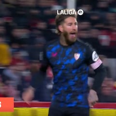 Vean el gol de Ramos haciendo lo que mejor sabe: la celebración, significativa