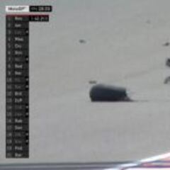 Se delamina el Michelin trasero en la Ducati de Scott Redding