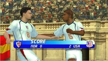 Captura de pantalla - World Tour Soccer 2 (PSP)