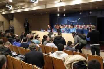 Rueda de Prensa de Maurizio Sarri, Callejón y Albiol.