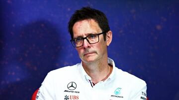 Andrew Shovlin, Director de Ingenier¨ªa de pista de Mercedes.