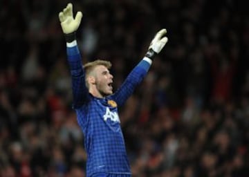 El Manchester United campeón. De Gea.