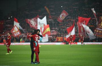 Liverpool 2-0 Manchester United: Premier League - in pictures