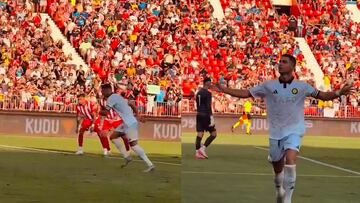 El gol de Cristiano que hizo que resonara el “Siu” de nuevo en el estadio de Almería