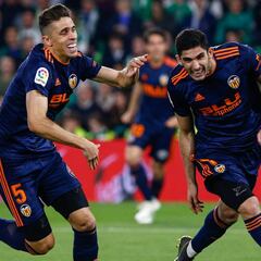 Guedes 'Superstar' toma el Villamarín y dispara al Valencia