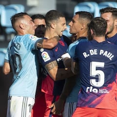 Hermoso, un partido de sanción por su expulsión en Balaídos