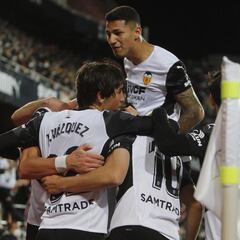 El Valencia recorta por Europa