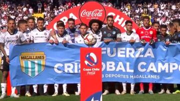 El mensaje de Magallanes y Colo Colo a Cristóbal Campos: apoyo total