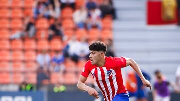 El Jebari, en el partido ante el Murcia.