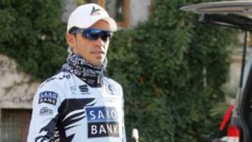 <b>Concentrado con el Saxo Bank.</b> Alberto Contador está estos días concentrado con el equipo Saxo Bank en un hotel de la localidad mallorquina de Puigpunyent.