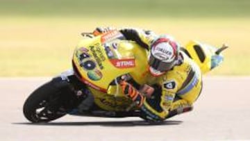 Álex Rins, con la Kalex del equipo Páginas Amarillas HP 40 en el GP de Argentina.