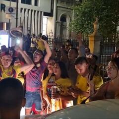 La afición respalda a la Selección Colombia en Córdoba