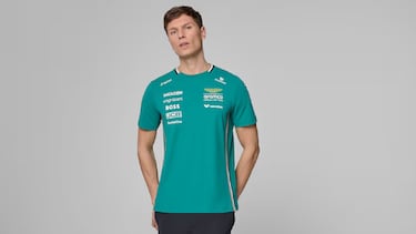 ¿Cómo puedes animar al equipo Aston Martin de F1? Esta es su camiseta oficial