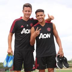 Fue compañero de Alexis en el United y vino de Europa para ver a Boca - Colo Colo: “Es un sueño...”