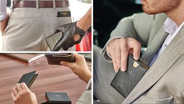 Delgada y con bloqueo RFID: así es esta billetera para hombre con 48.000 opiniones