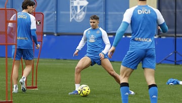 Yeremay empezó a realizar trabajo con el grupo tras su pubalgia.