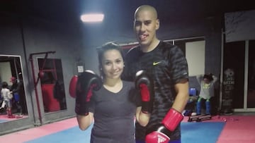 Eduardo Tudela cambió el Fútbol por el Kickboxing, su actual gran pasión.